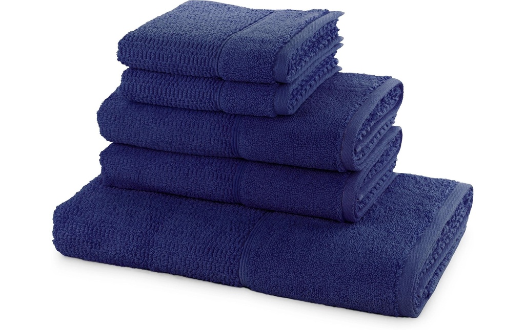 Frottana Set de linge éponge Pearl 5 pièces, Deep Sea