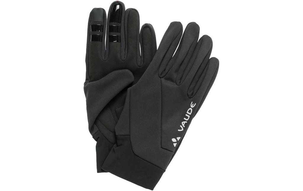 VAUDE Gants Kuro Warm Gloves, black, Taille 12