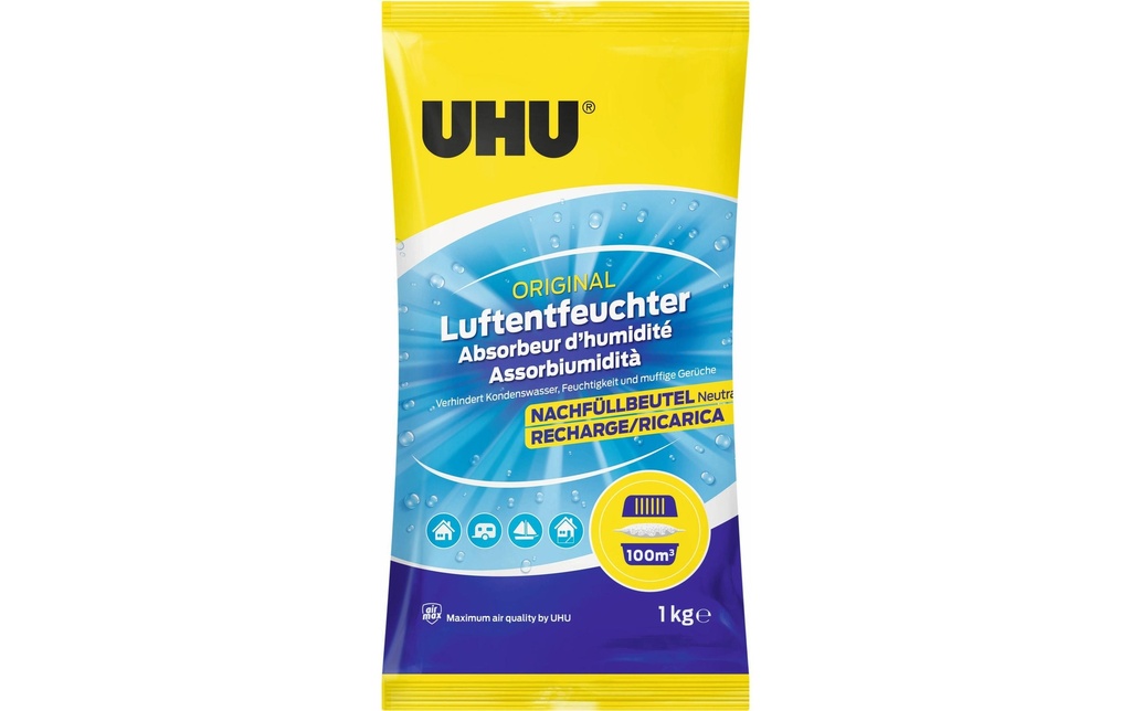 UHU Déshumidificateur Recharge originale 1000 g