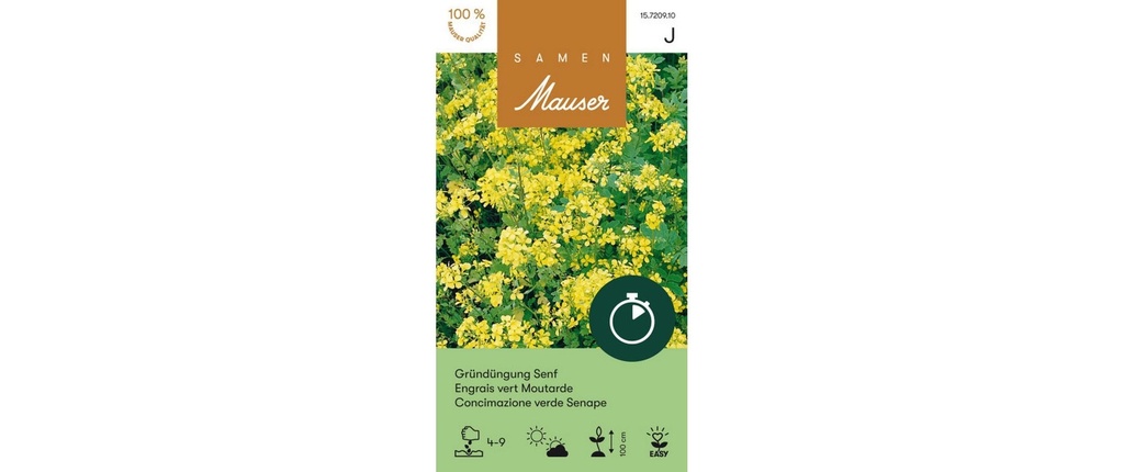 Samen Mauser Engrais vert à court terme 250 g