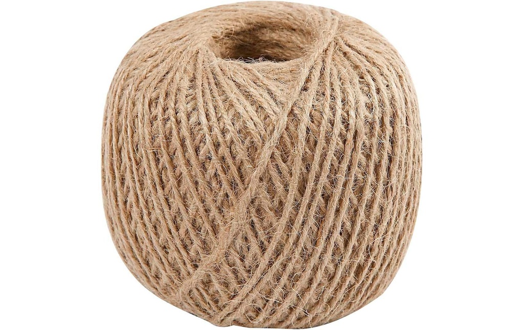 Creativ Company Cordon Fil naturel, 2 mm, 180 m, 1 rouleau