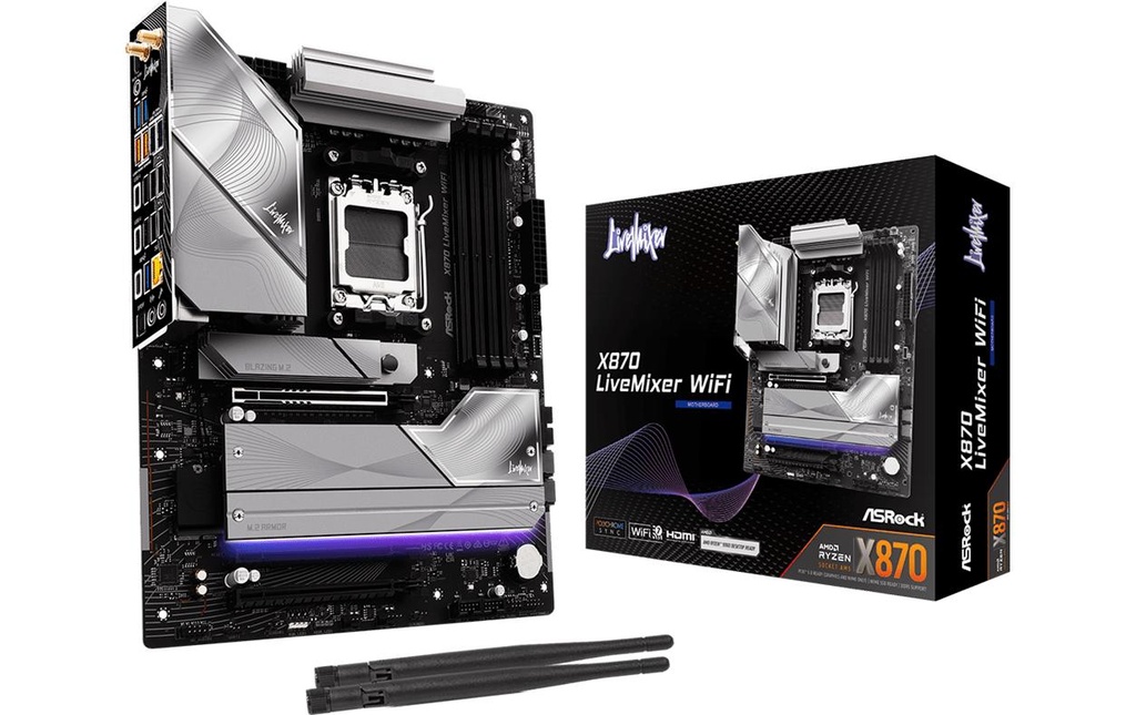 ASRock Carte mère X870 LiveMixer WiFi