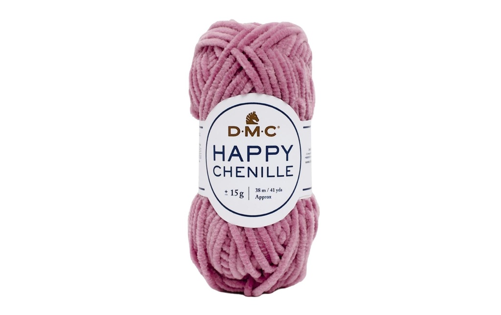 DMC Laine Happy Chenille Pourpre, 38 m