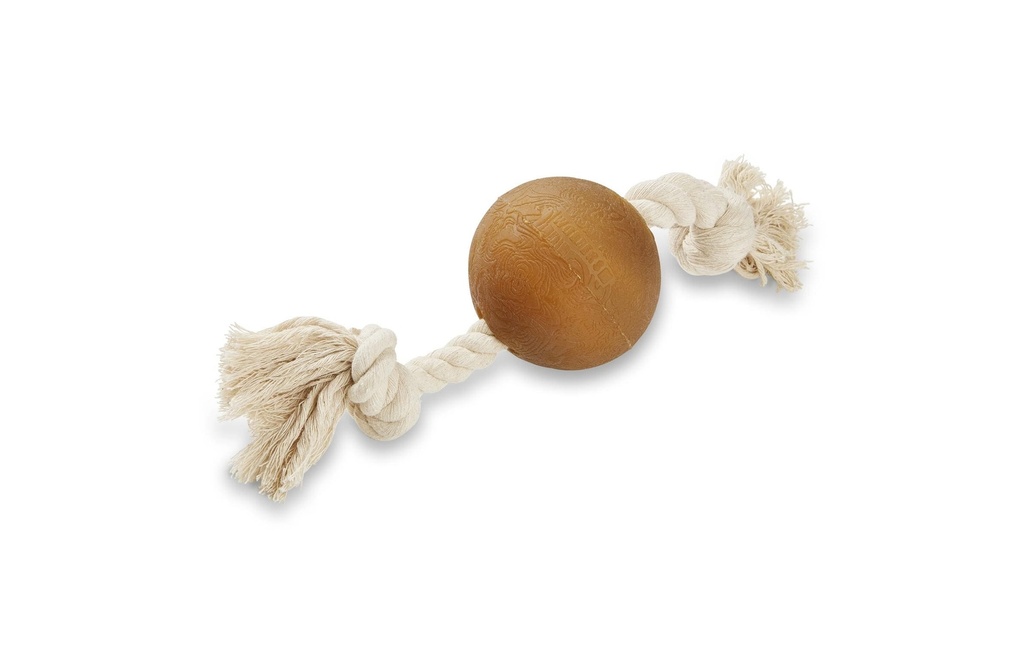 Wolters Jouet pour chien Balle de jeu Pure Nature sur corde, L, 25 cm