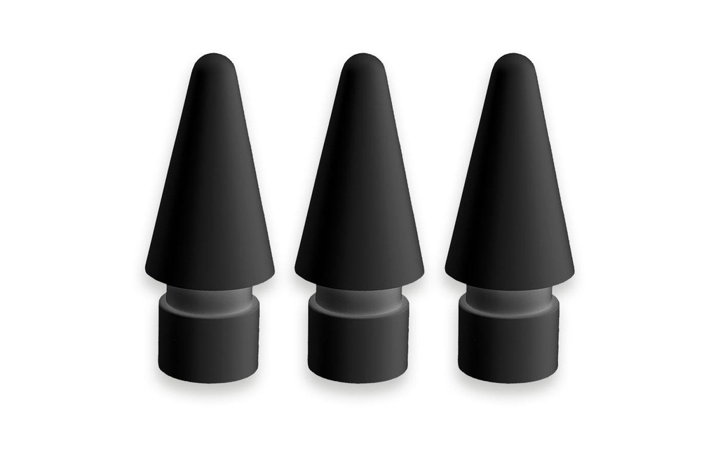 LMP Pointe de stylet de saisie DigiPen noir 3 pièces