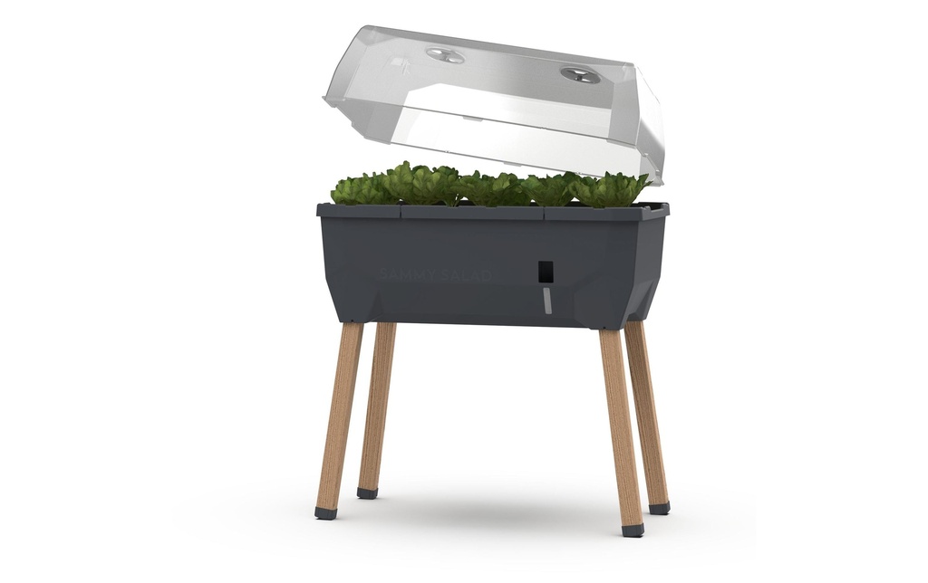 Gusta Garden Jardinière surélevée Kit de démarrage SAMMY SALAD, Anthracite