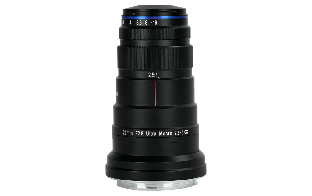 Laowa Longueur focale fixe 25 mm F/2.8 2.5-5x UltraMacro – Nikon Z