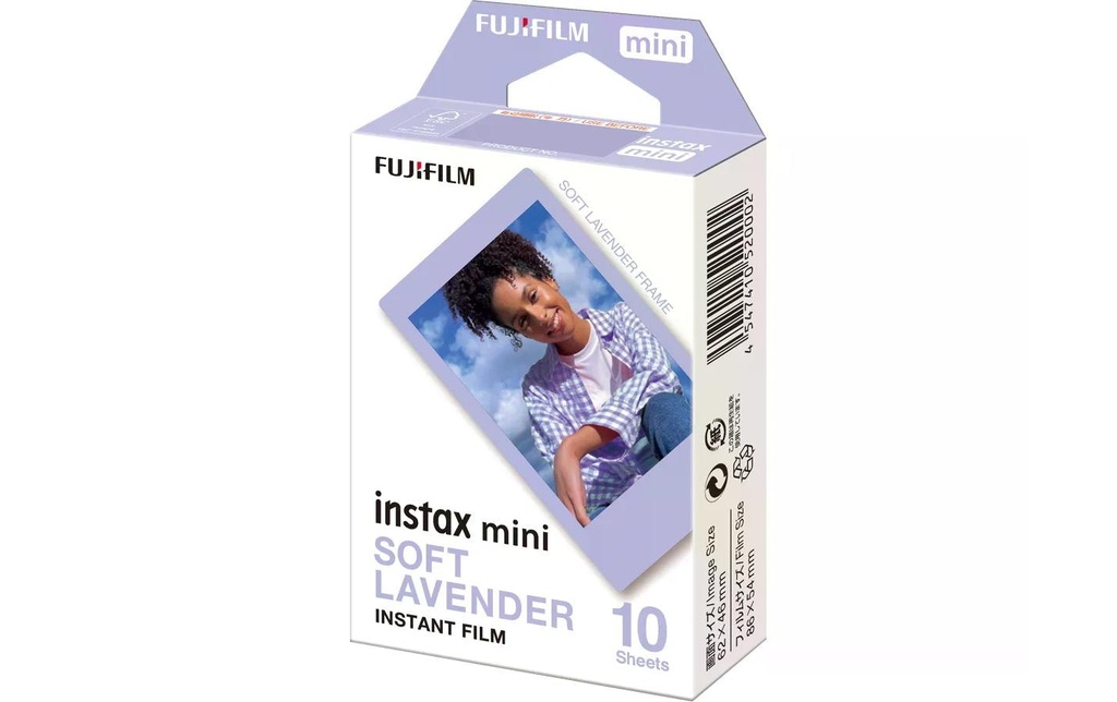 Fujifilm Instax Mini 10 feuilles Soft Lavender