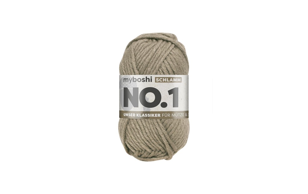 myBoshi Laine N°1 Boue 50 g, 55 m