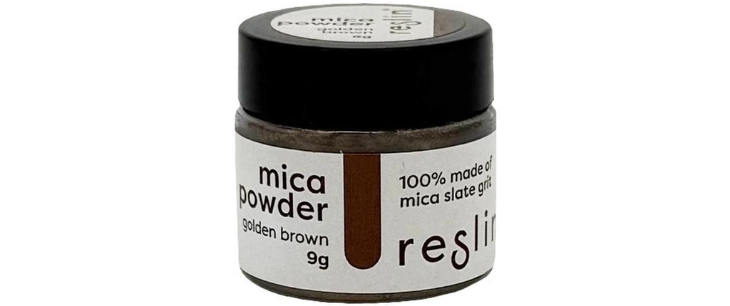 Reslin Poudre de mica 9g Marron