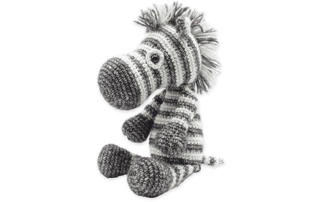 Hardicraft Kit de crochet Dirk Zebra 25 cm