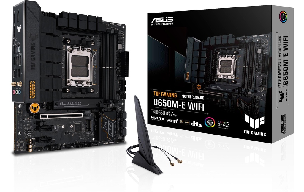 ASUS Carte mère TUF GAMING B650M-E WIFI