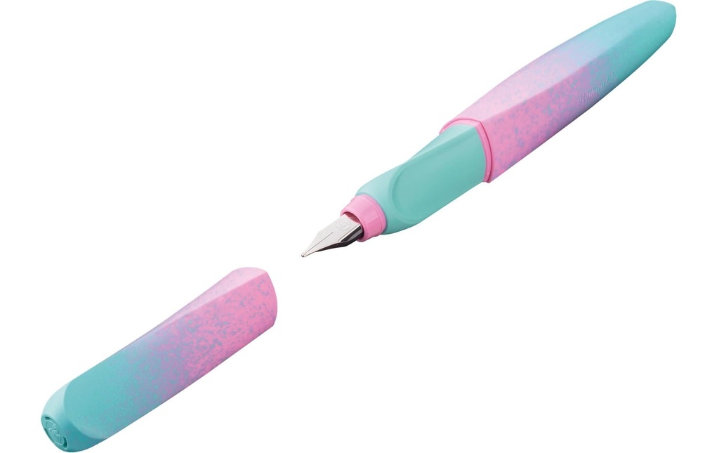 Pelikan Stylo plume Twist M menthe/rose