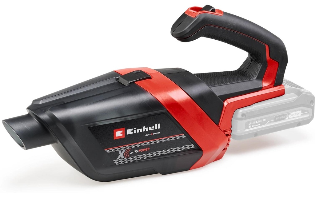 Einhell Aspirateur à main sans fil TE-HV 18/06 Li – Solo