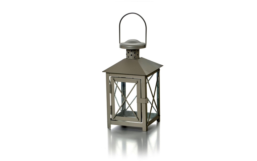 balthasar Lanterne 24 cm, Gris