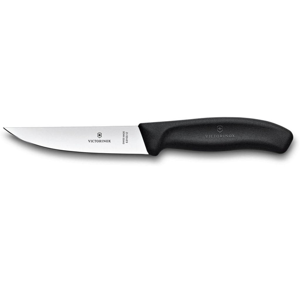 Victorinox Couteau trancheur Swiss Classic Noir, 12 cm