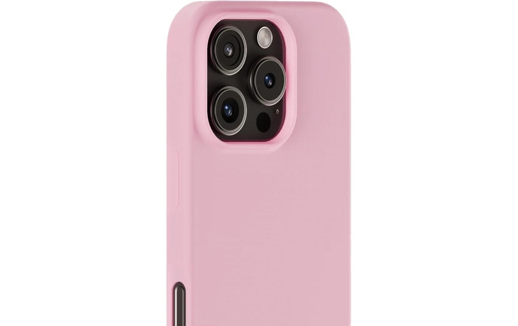 Holdit Coque arrière Silicone iPhone 16 Pro Rose