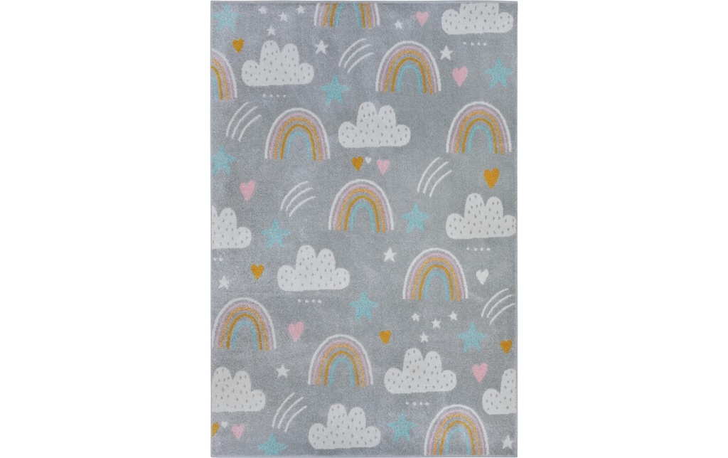 Hanse Home Tapis de décoration Rainbow Cloud 160 x 235 cm, gris