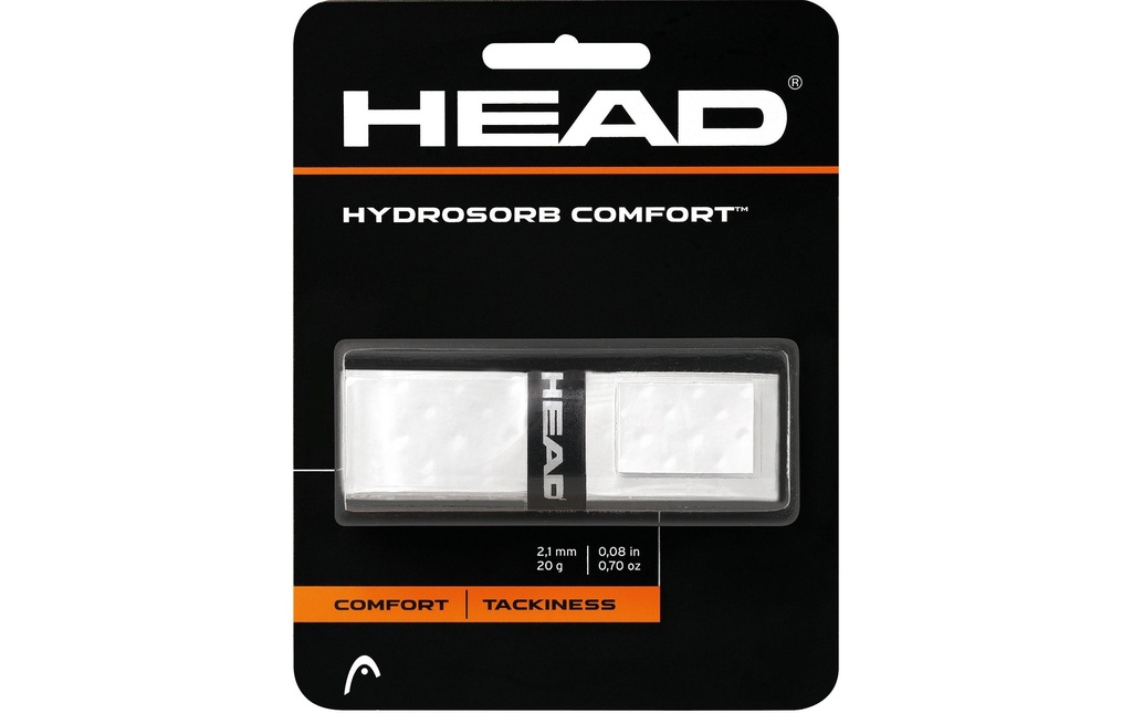 HEAD Tennis Grip HydroSorb Comfort Blanc