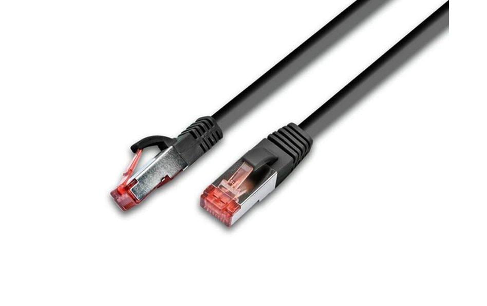 Wirewin Câble patch RJ-45 - RJ-45, Cat 6, S/FTP, 0.25 m, Noir
