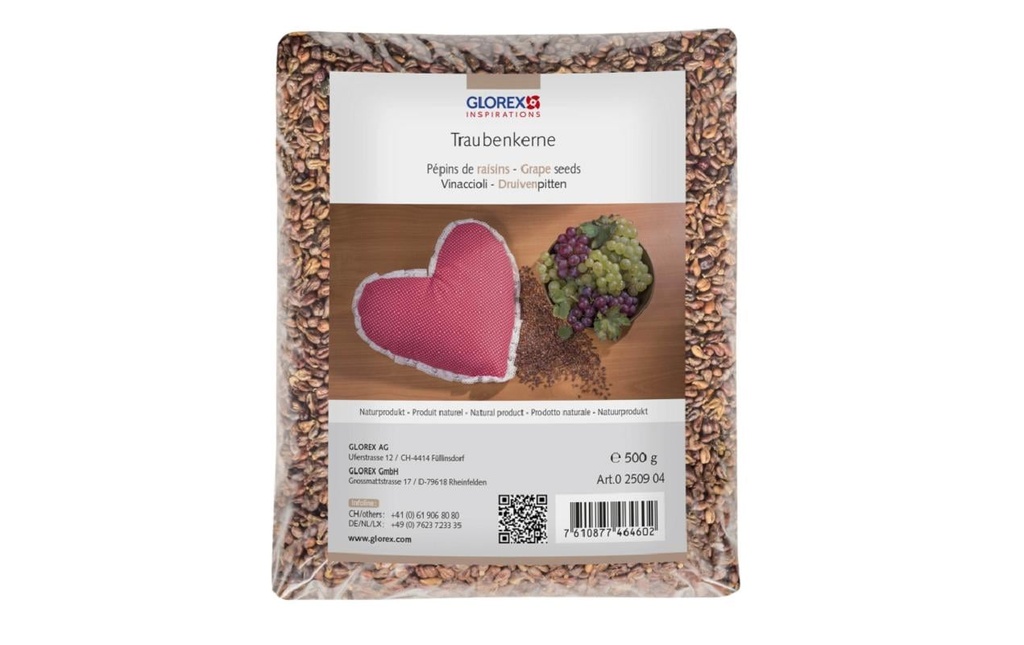 Glorex Pépins de raisin 500g