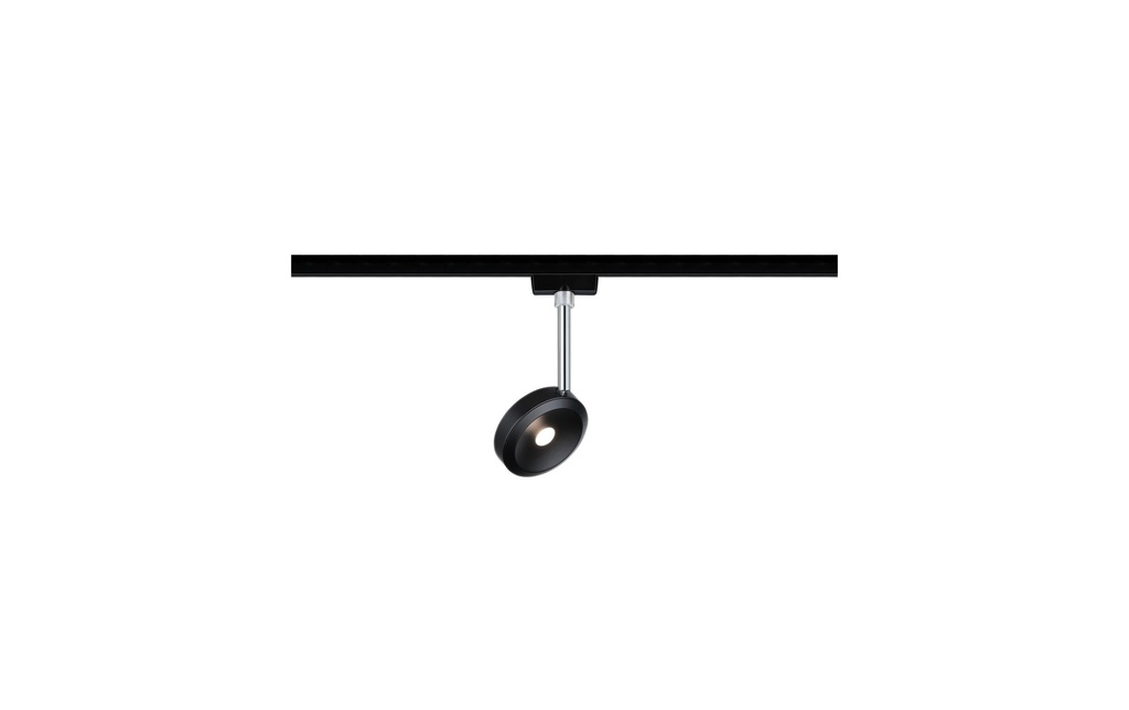 Paulmann Spot sur rail URail Discus, 5 W, 2700 K, noir