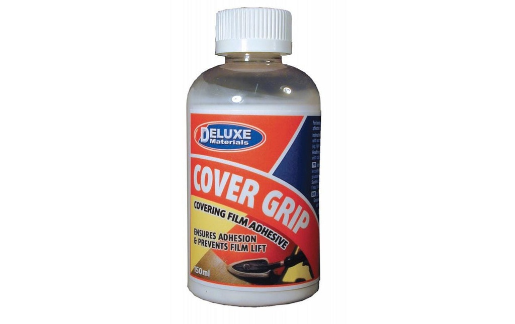 Deluxe Materials Colle pour modélisme Cover Grip 150 ml, Blanc