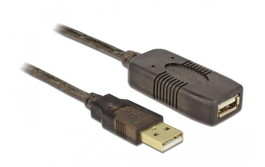 Delock Câble de prolongation USB 2.0  USB-A - USB-A 10 m