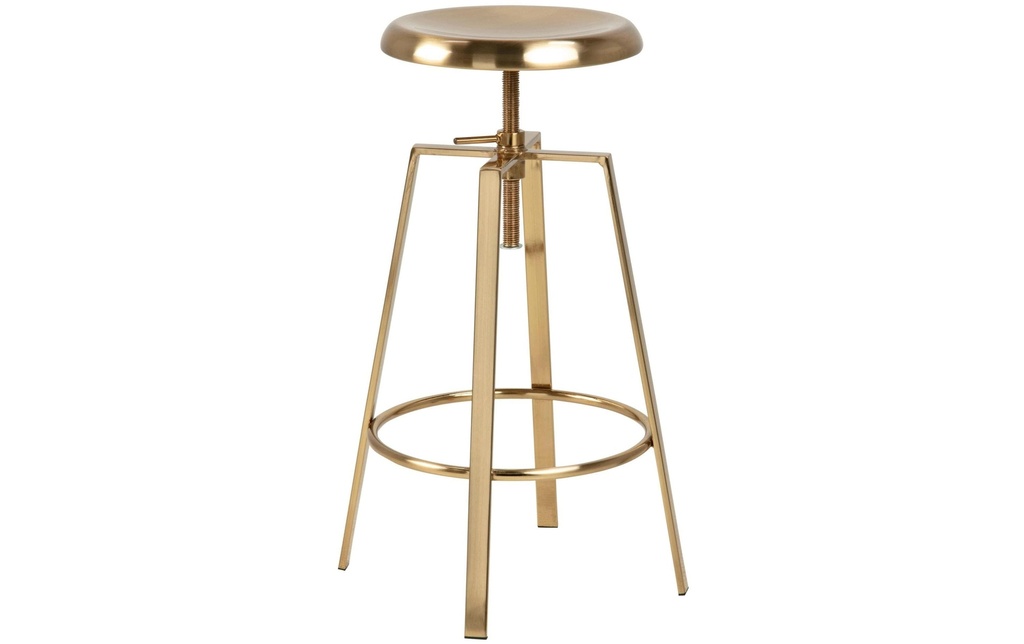 AC Design Tabouret de bar Goose 41 x 87 cm, or