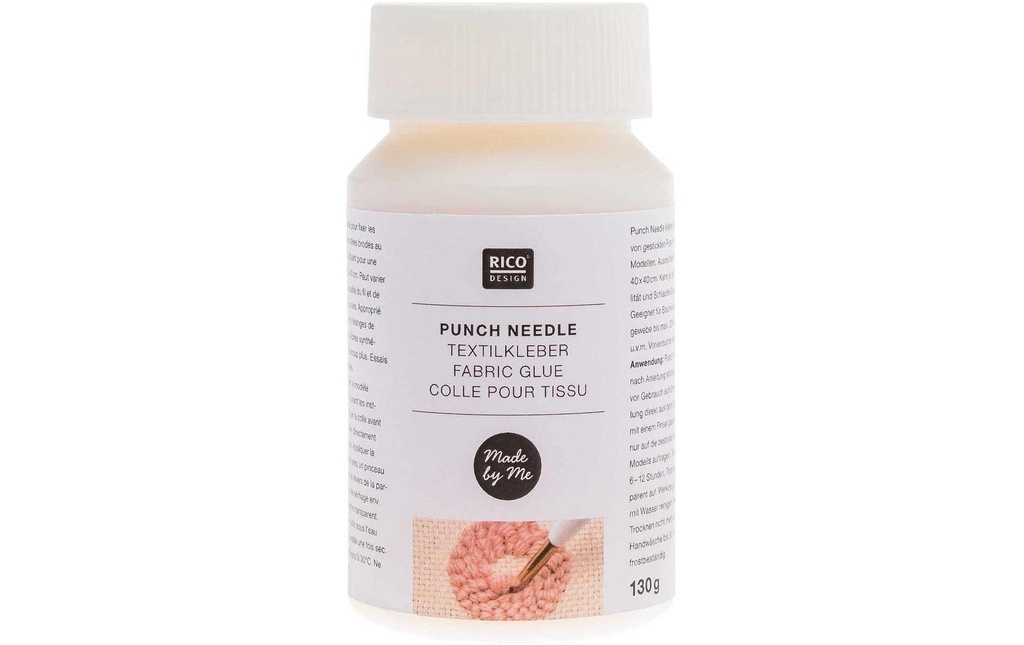 Rico Design Punch Needle Textilkleber 130 ml