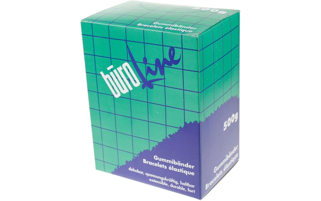 Büroline Ruban élastique 1.3 x 30 mm, 500 g