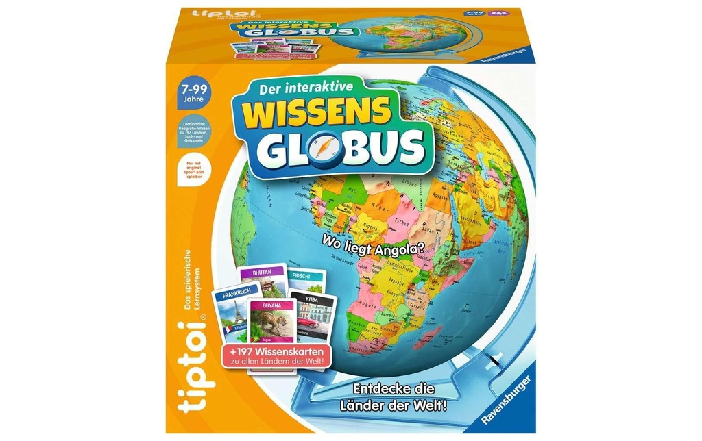 tiptoi Jeu Der interaktive Wissens-Globus