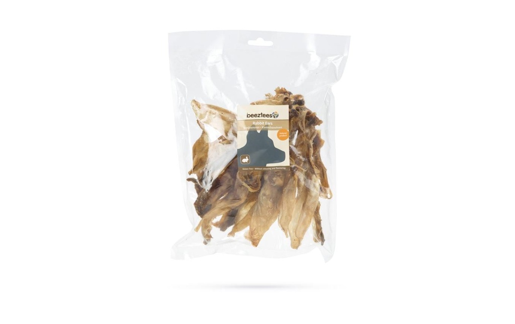 Beeztees Produit à mâcher  Oreilles de lapin, 16 pièces