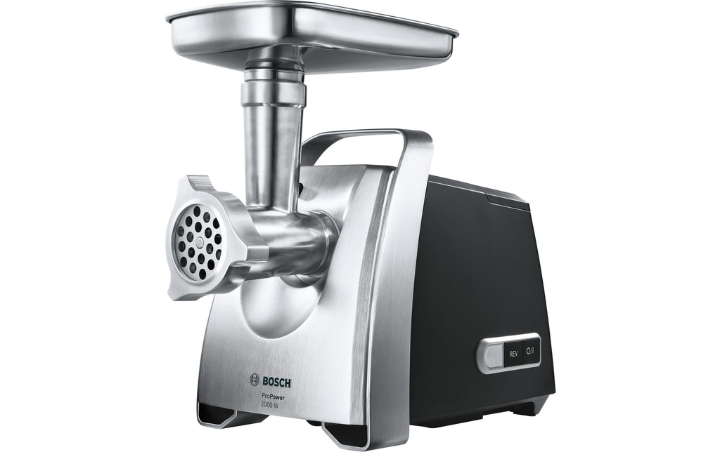 Bosch Hachoir à viande MFW68660 Noir/Argenté