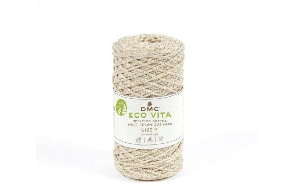 DMC Laine Nova Vita 2.5 mm, 250 g, métallique Beige