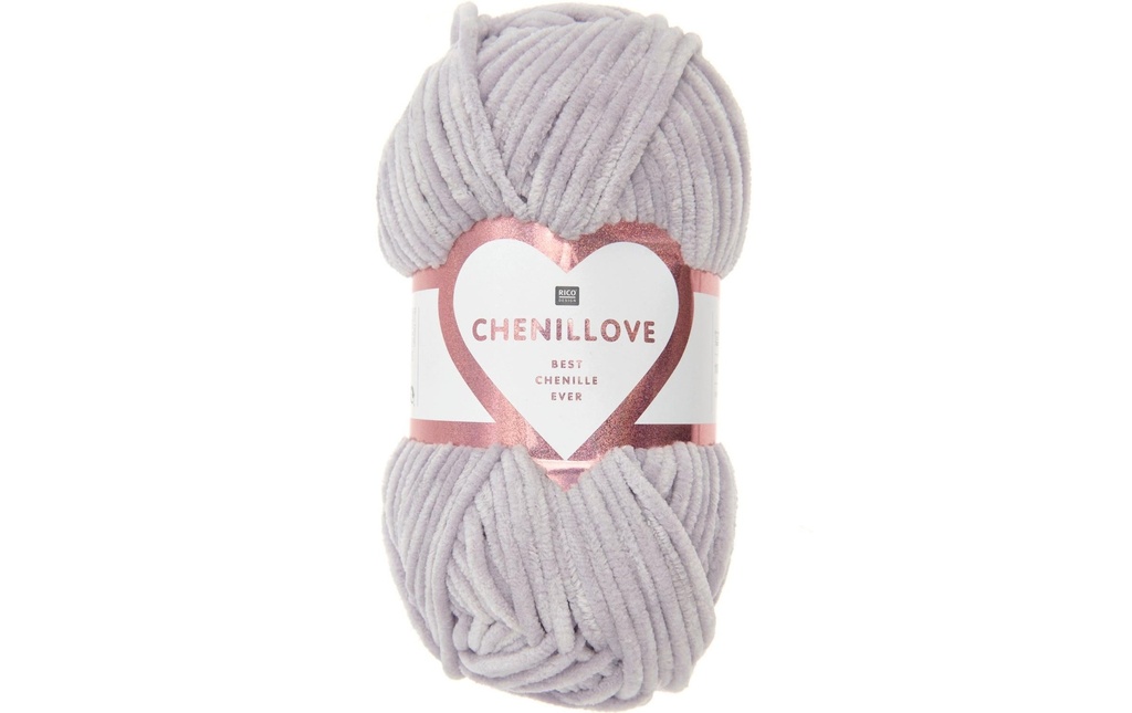 Rico Design Laine Chenillove 100 g, Lilas