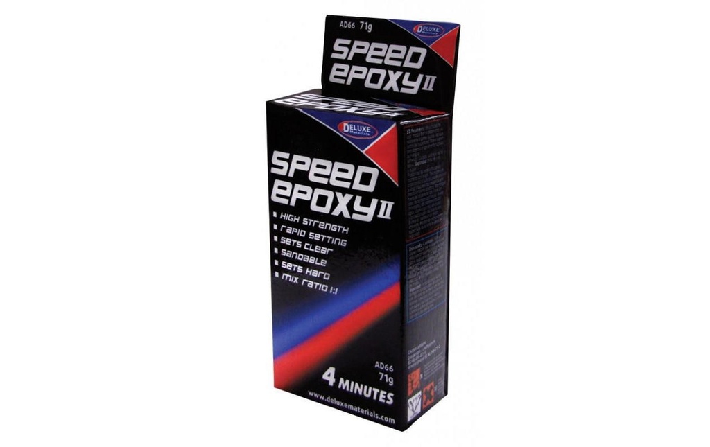 Deluxe Materials Colle pour modélisme Speed Epoxy II 4 min 71 g