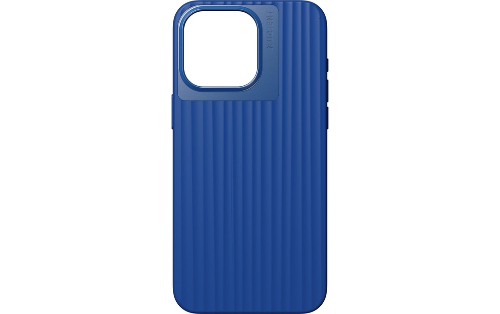 Nudient Coque arrière Bold Case iPhone 15 Pro Max Signature Blue
