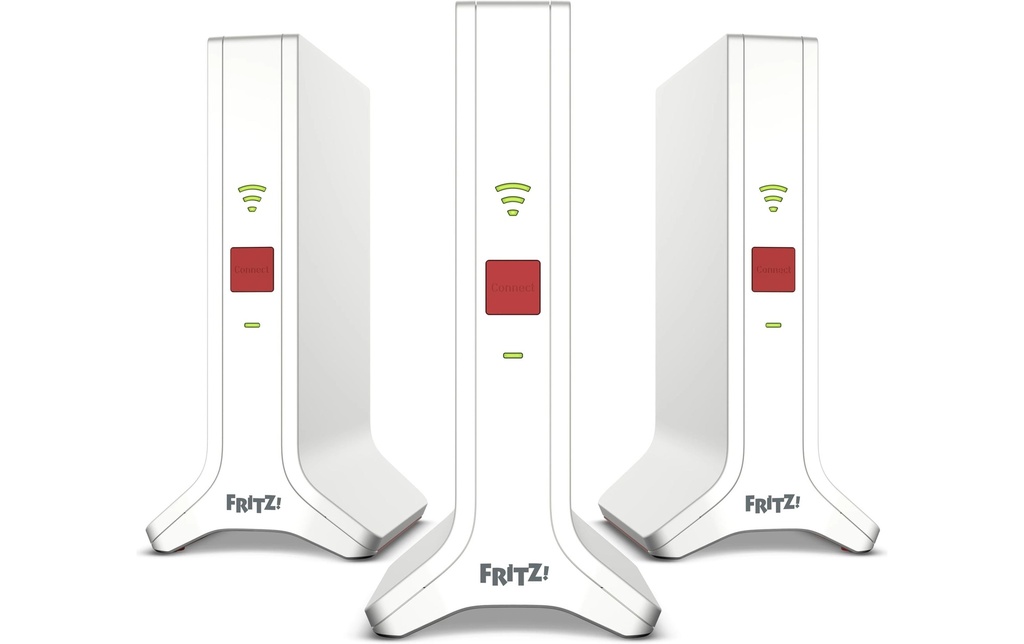 FRITZ! Répéteur WiFi-Mesh Set 4200 3-pack Edition Inter