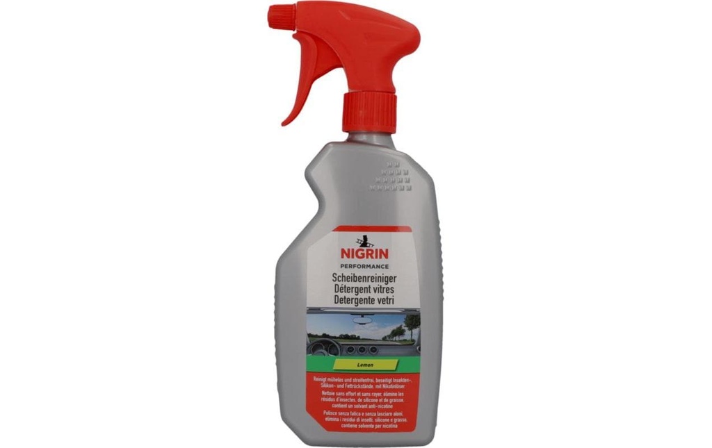NIGRIN Nettoyant pour vitres Citron, 0.5 l