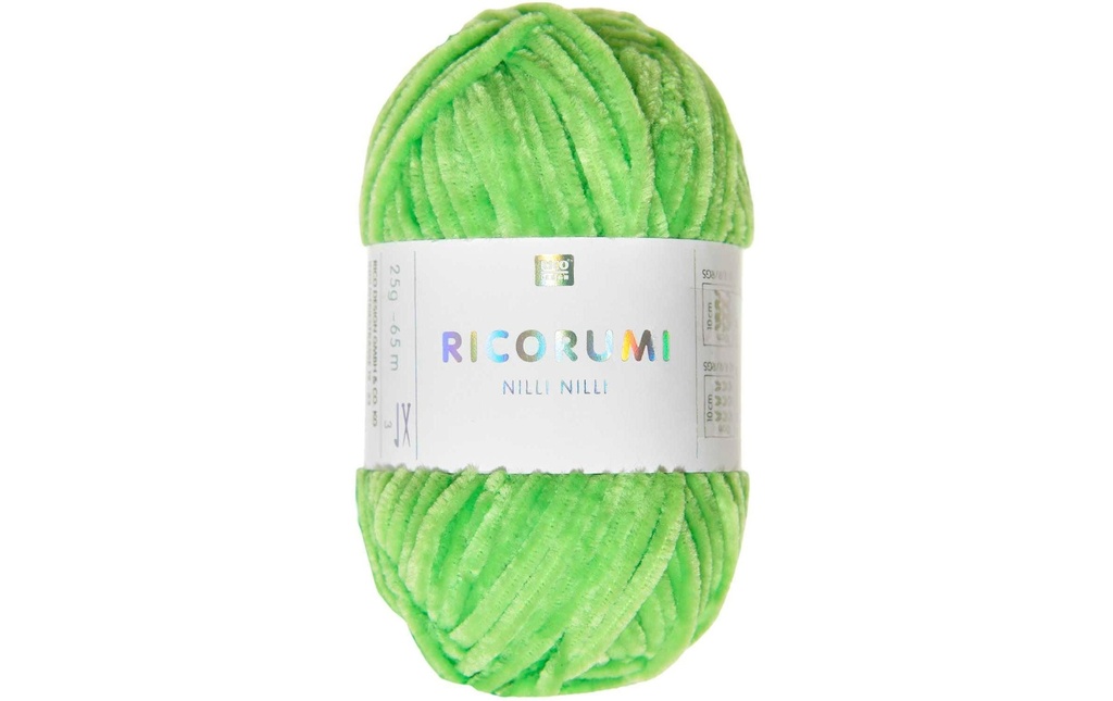 Rico Design Laine Ricorumi Nilli Nilli Vert fluo