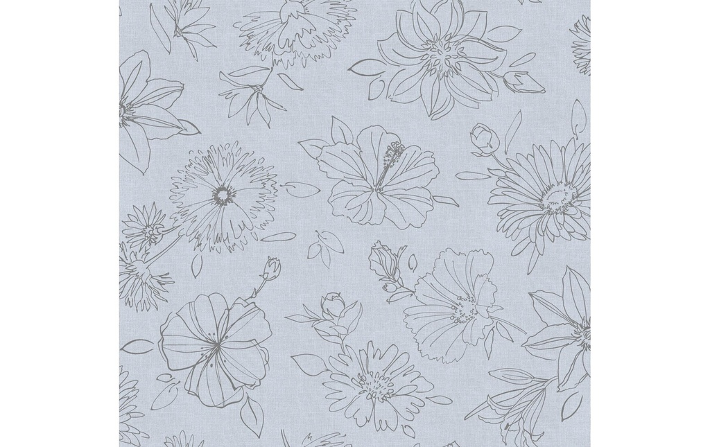 d-c-fix Nappe Manhattan Palmas 130 cm x 160 cm, Gris