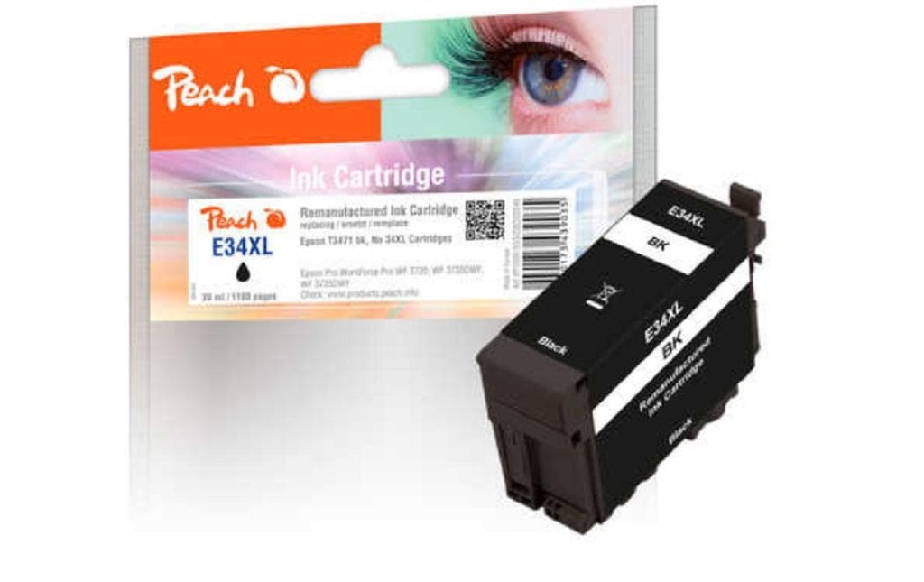 Peach Encre Epson T3471, No 34XL noir