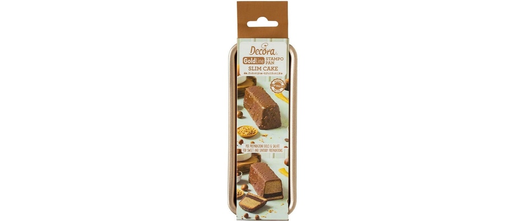 Decora Moule de cuisson Gâteau mince Or rose, 21 cm