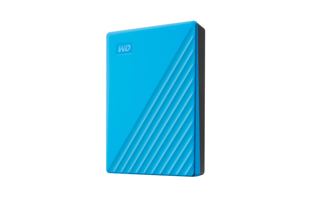 Western Digital Disque dur externe My Passport 4 TB, Bleu