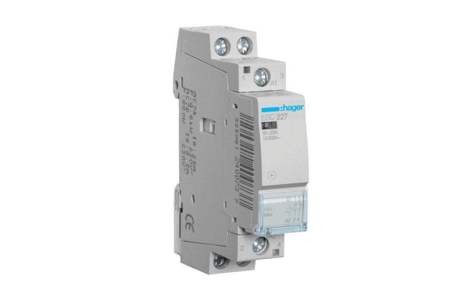 Hager Contacteur 25A 1S + 1Ö 230 V
