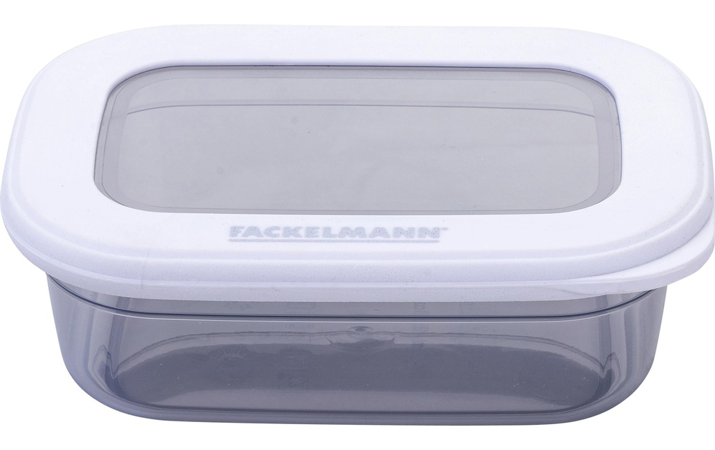 Fackelmann Récipients à provisions be the move 0.4 l, Gris clair