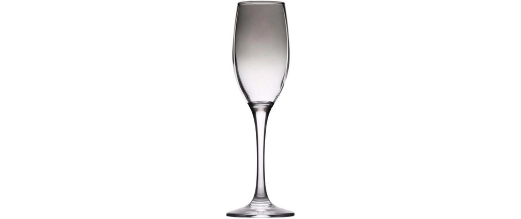 alpina Verre à Champagne Fumée 180 ml, 4 Pièce/s, Transparent