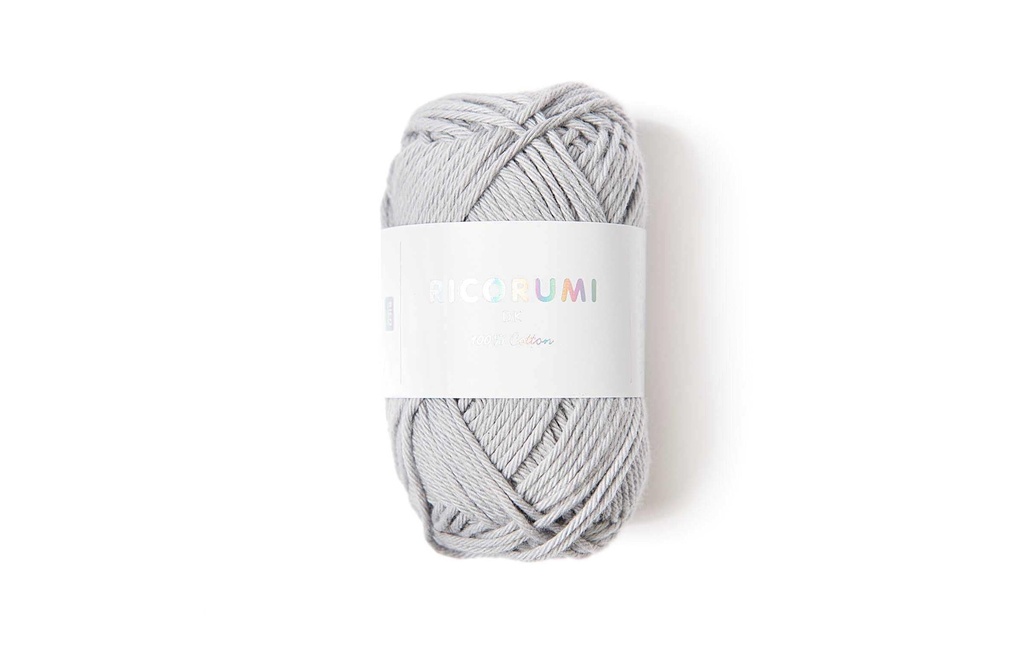 Rico Design Laine Creative Ricorumi DK 25 g, gris argenté