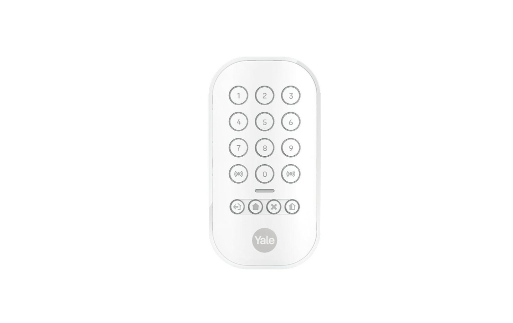 Yale Panneau de commande Smart Alarm Keypad Blanc